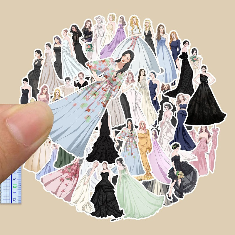 Dress Girl Sticker loloyaya Dress Girl Sticker loloyaya