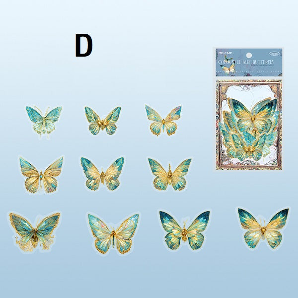 Laser-Schmetterlingsaufkleber