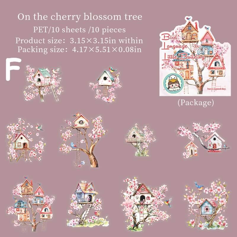 Bird's Nest Stickers