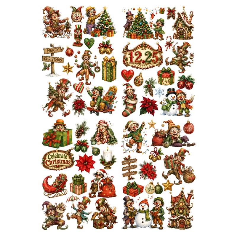 ChristmasUVtransfersappliedtoaglasstumbler