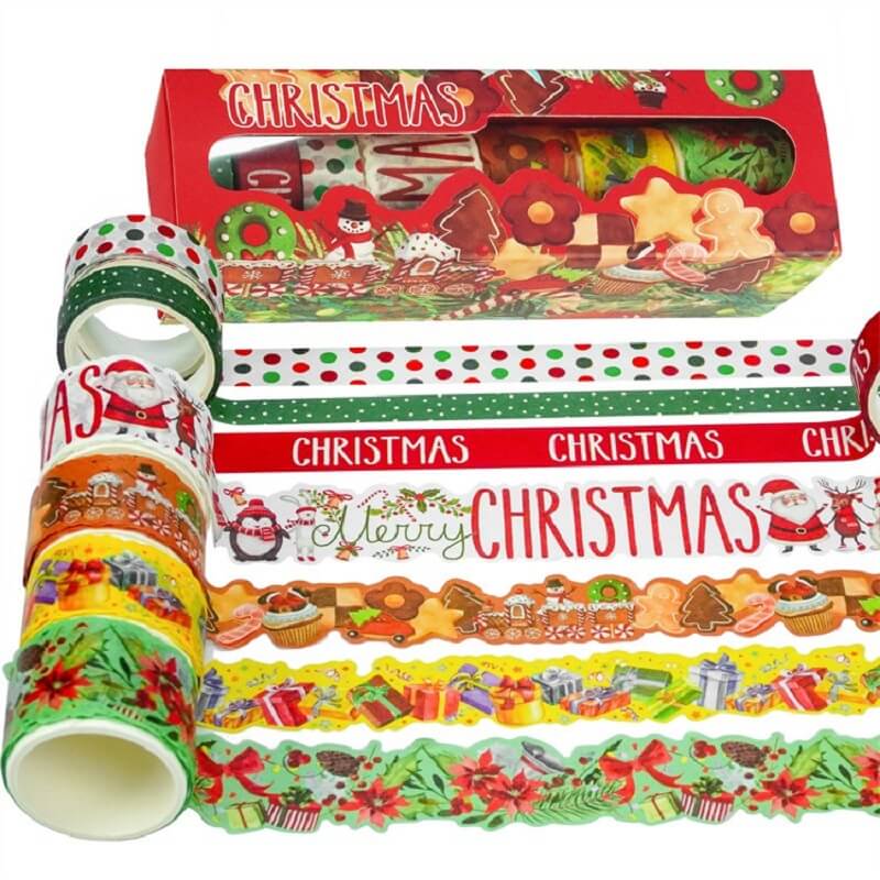ChristmasWashi-tape-scrapbook