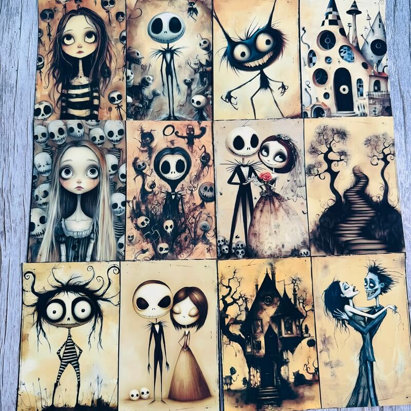 DarkSkeletonFairyTale-Paper-JunkJournal