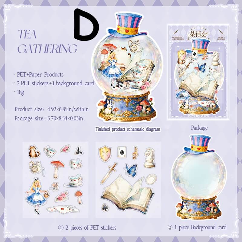 Dream Wanderland Stickers