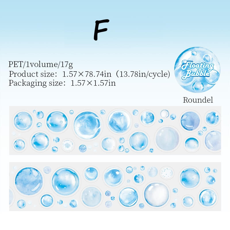Floating Bubble Tape
