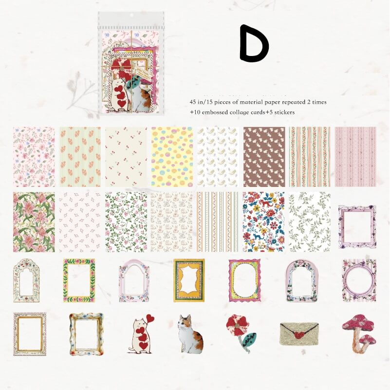 GardenScrapbookMaterialPack-D