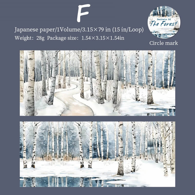 LargeSizeWoodland-Tape-Scrapbooking-F