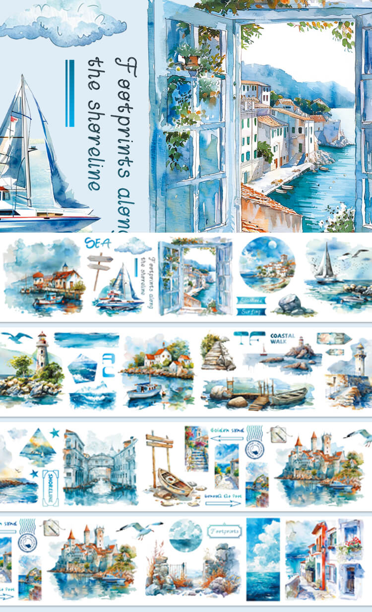 LittleTownbytheSea-Tape-Scrapbooking