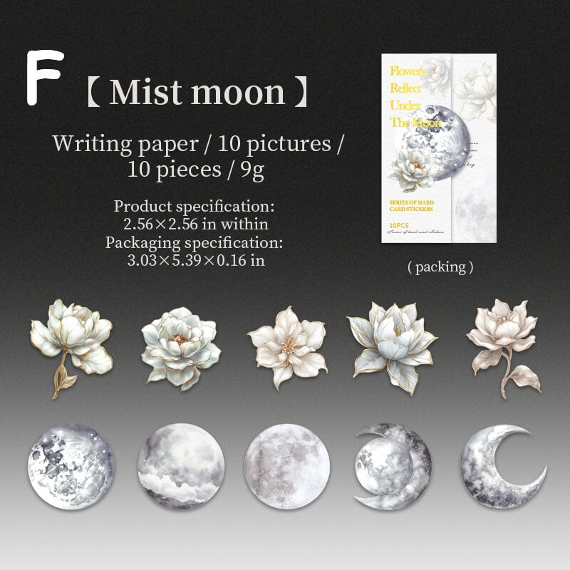 MoonandFlower-HardCardStickers-Scrapbooking-F