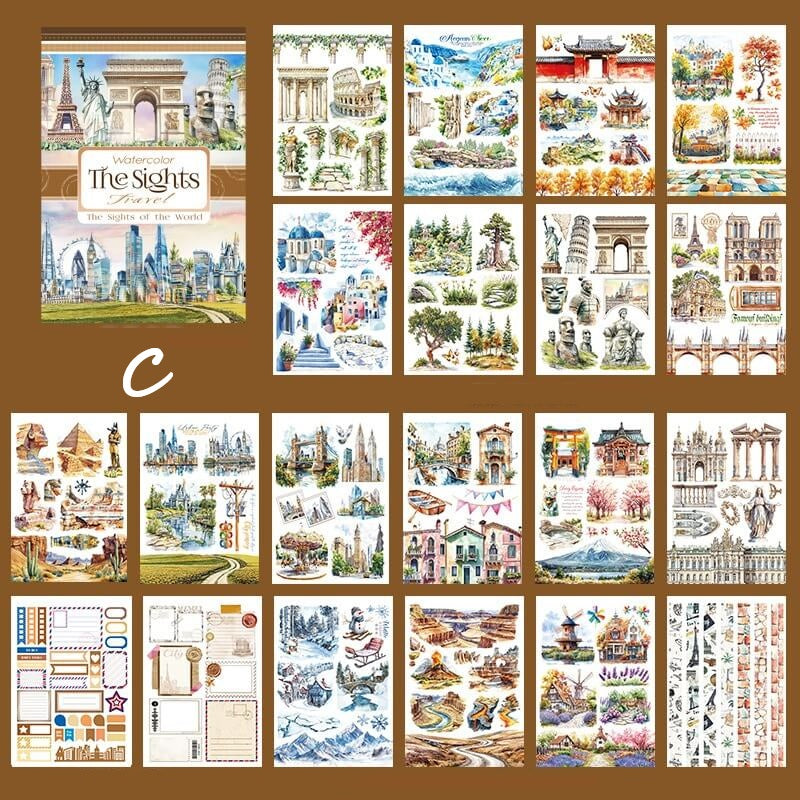 People_and_Landscapes_-_Sticker_Book_-_Scrapbooking-C