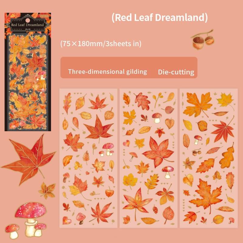 Maple Leaf Series Stickers