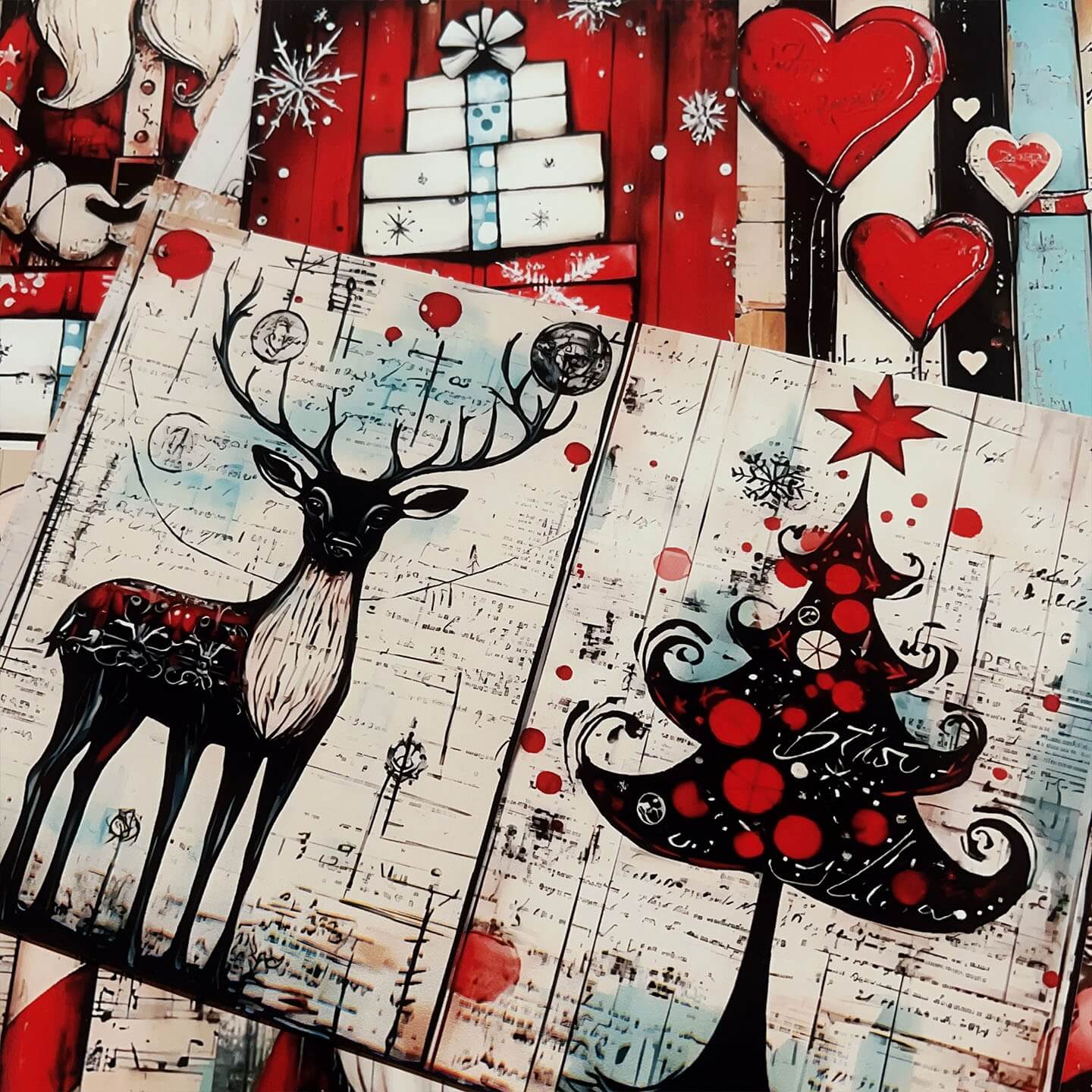 RetroCuteSantaClaus-Paper-Scrapbooking-4