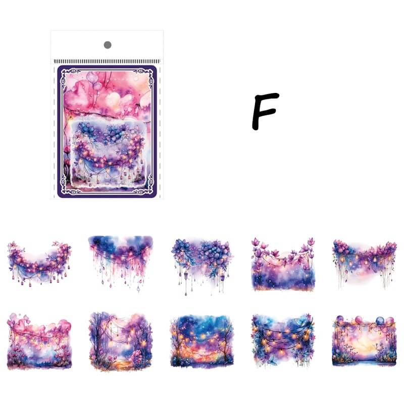 Secret Garden - Stickers - Scrapbooking-F