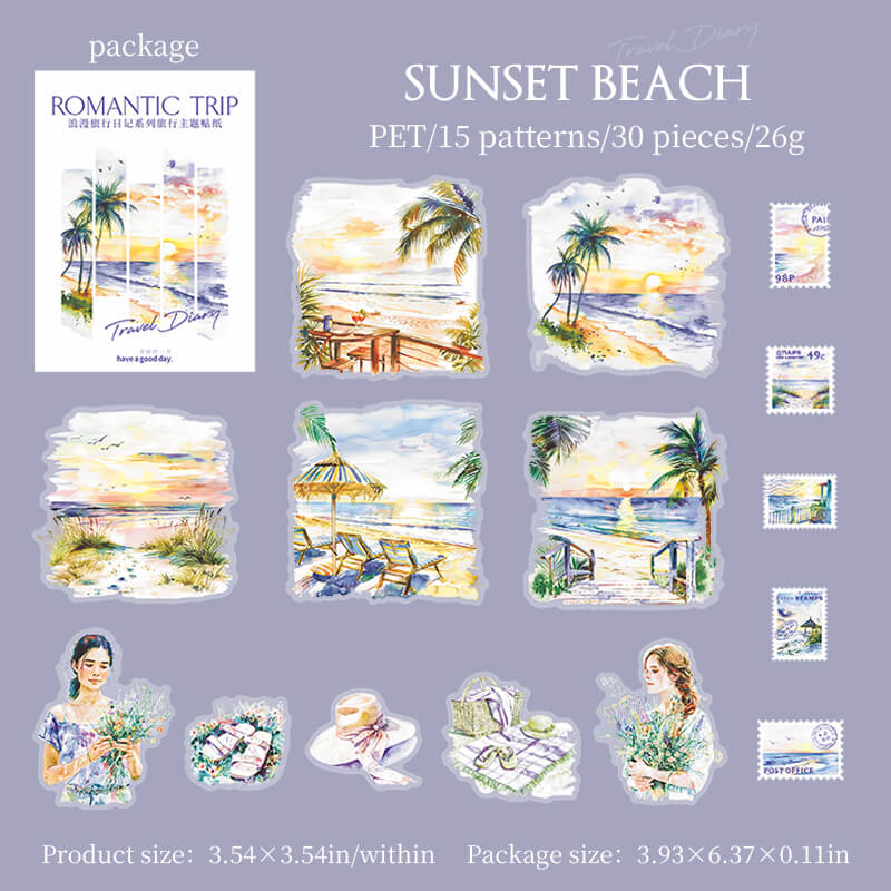 Sunset_Beach_-_Stickers_-_Scrapbooking