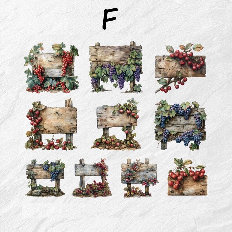 VegetableandFruitGarden-HardCardStickers-Scrapbooking-F