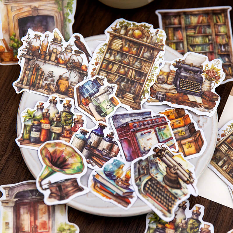 Vintage Living Furniture Stickers – loloyaya
