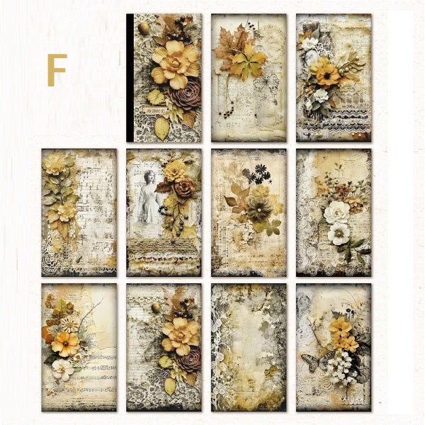 Old Time Material Book Scrapbooking