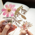 Dry Flower PET Stickers