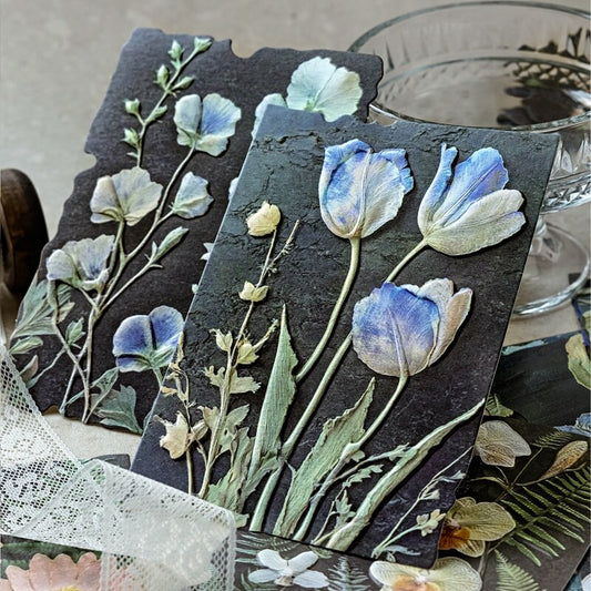 3DEmbossedFloral-Paper-Scrapbook-4