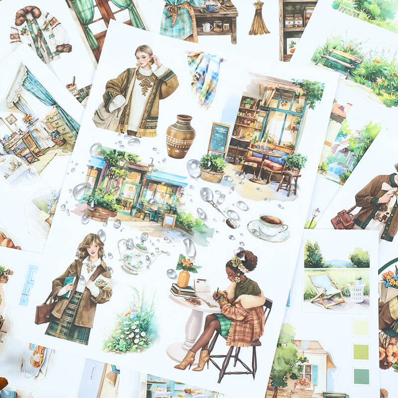 5VintageStickerBook-Scrapbook-1