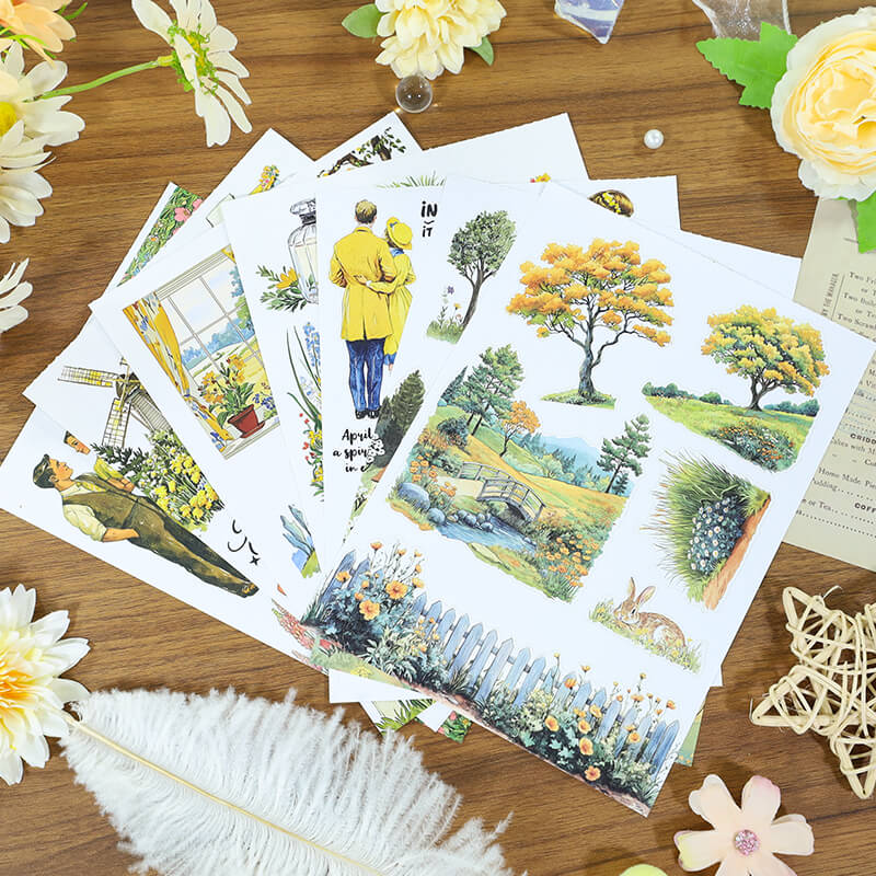 5VintageStickerBook-Scrapbook-7