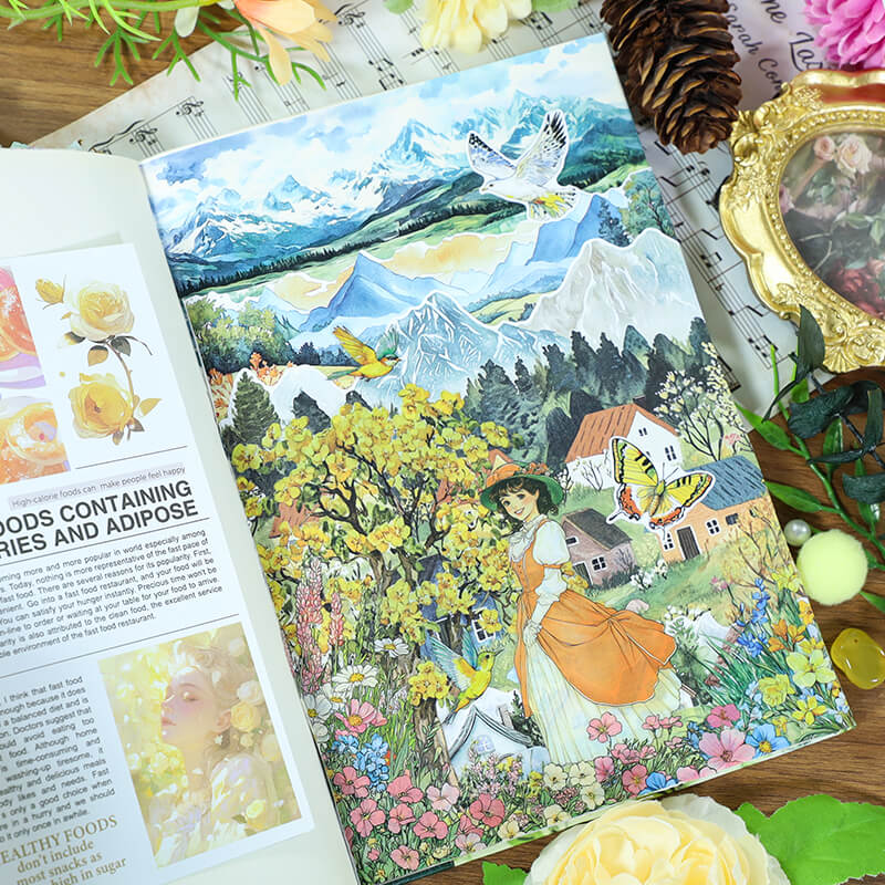 5VintageStickerBook-Scrapbook-9