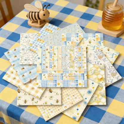 6-InchBeeTheme-Paper-Scrapbook-2