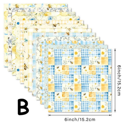 6-InchBeeTheme-Paper-Scrapbook-B