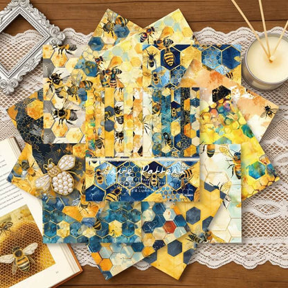 6-InchBeeTheme-Paper-Scrapbook