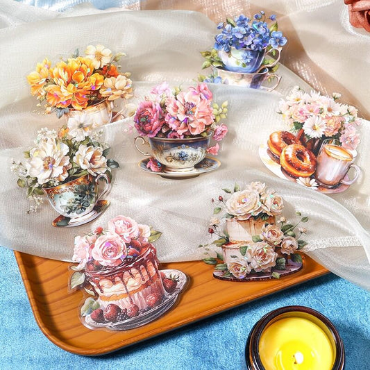  AfternoonTeaintheGarden-Stickers-Scrapbook
