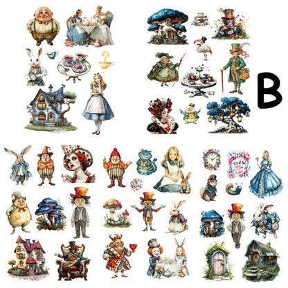 AliceinWonderland-SheetStickers-Scrapbook-B