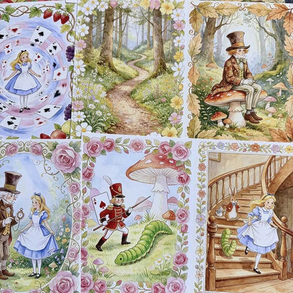 AliceinWonderlandFairyTale-Paper-Scrapbook-4