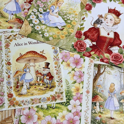 AliceinWonderlandFairyTale-Paper-Scrapbook-7