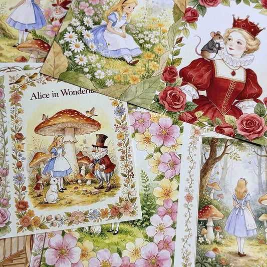 AliceinWonderlandFairyTale-Paper-Scrapbook-7