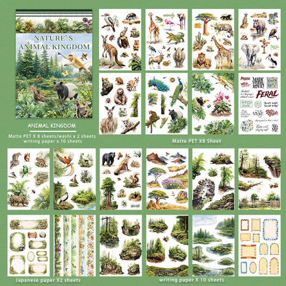 AnimalKingdom-StickerBook-Scrapbook