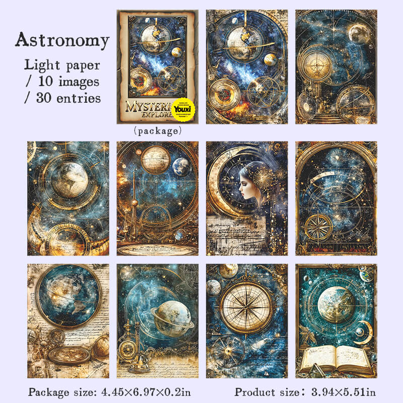 Astronomy-Paper-Scrapbooking