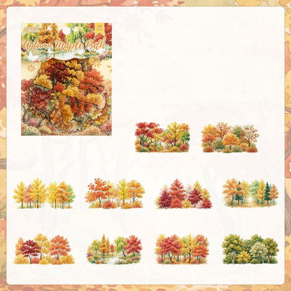 AutumnForest-Stickers-Scrapbook