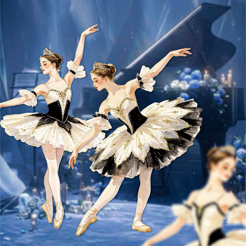 BalletDancer-HardCardSticker-Scrapbook-4