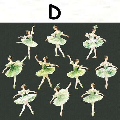 BalletDancer-HardCardSticker-Scrapbook-D