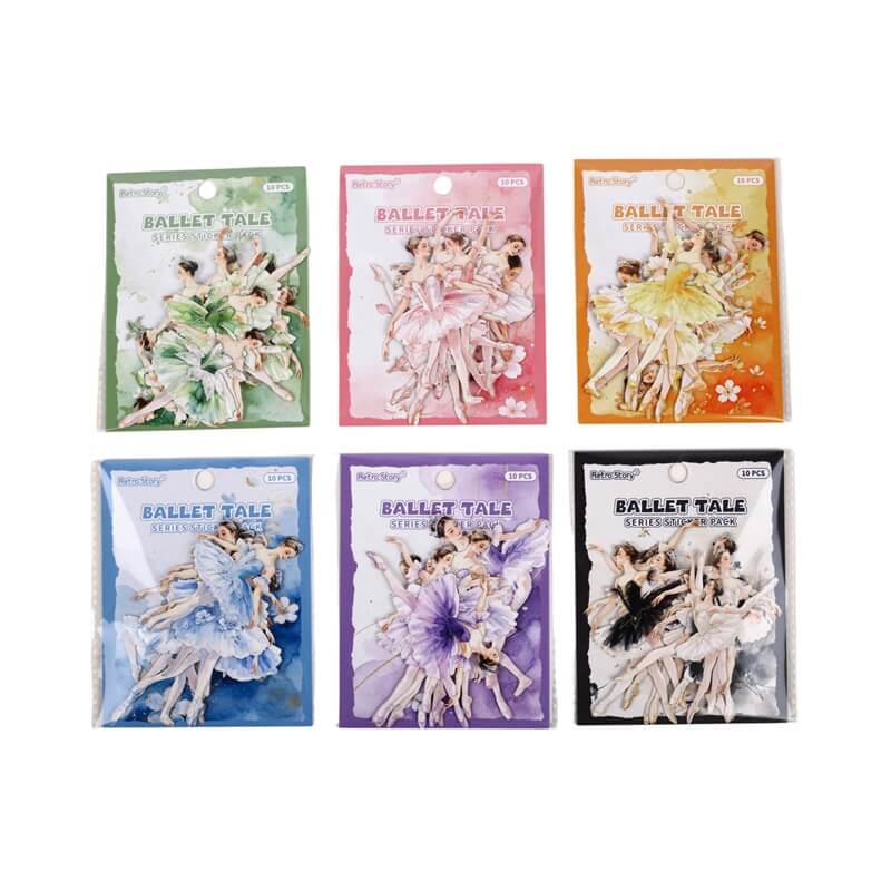 BalletDancer-HardCardSticker-Scrapbook
