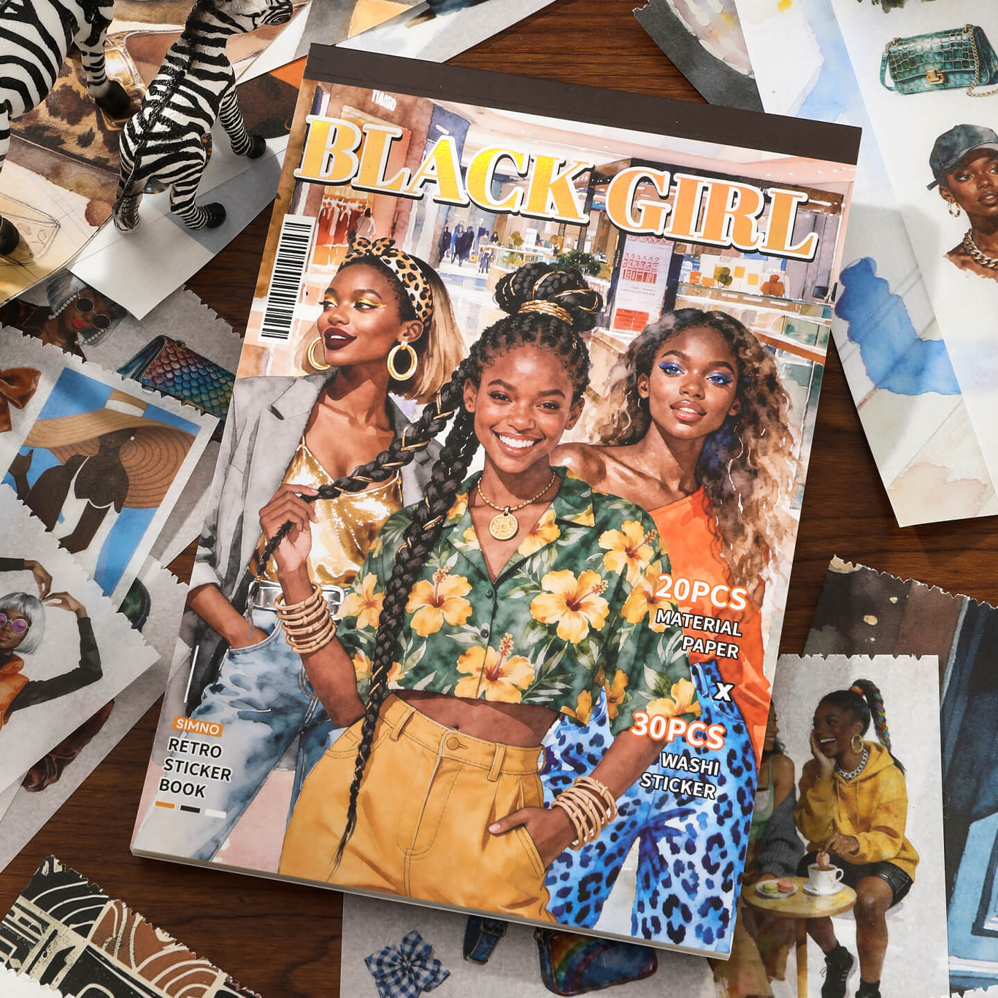 BlackGirl-StickerBook-Scrapbook-1