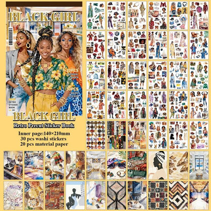 BlackGirl-StickerBook-Scrapbook