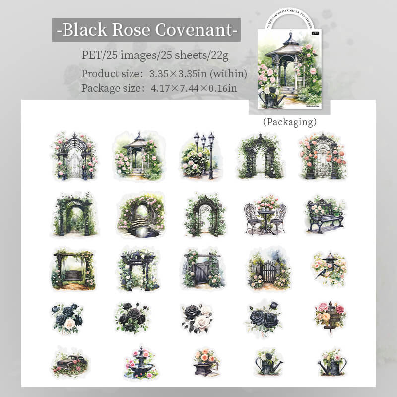 BlackRoseCovenant-Stickers-Scrapbooking