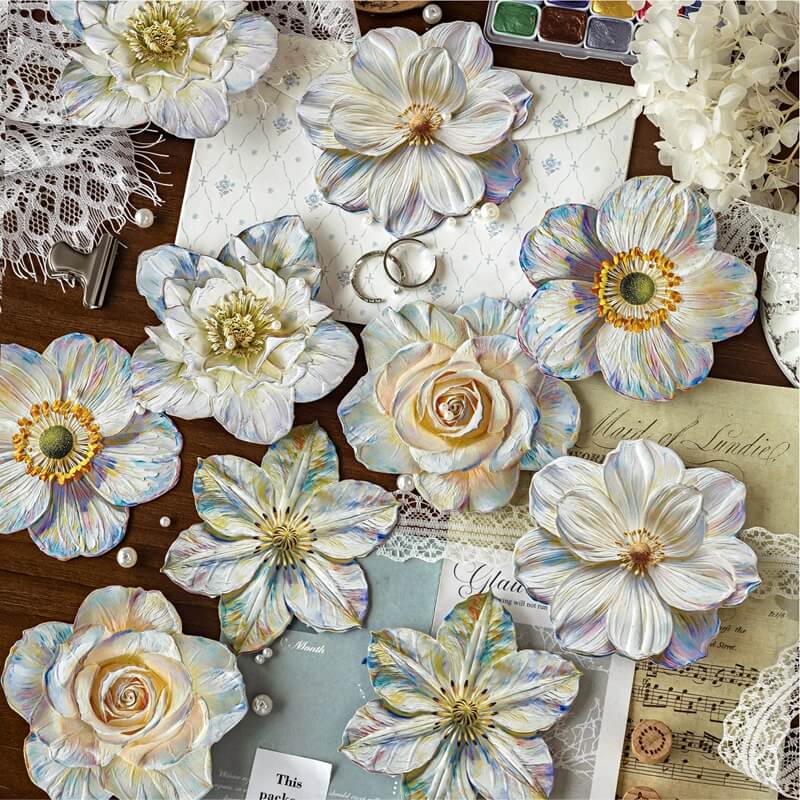 BloomingFlowers-HardCardStickers-Scrapbook-3