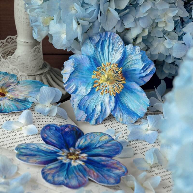 BloomingFlowers-HardCardStickers-Scrapbook-5