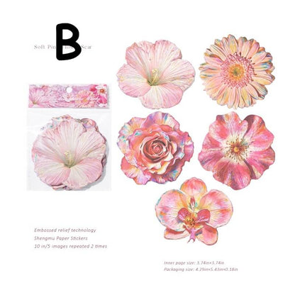 BloomingFlowers-HardCardStickers-Scrapbook-B