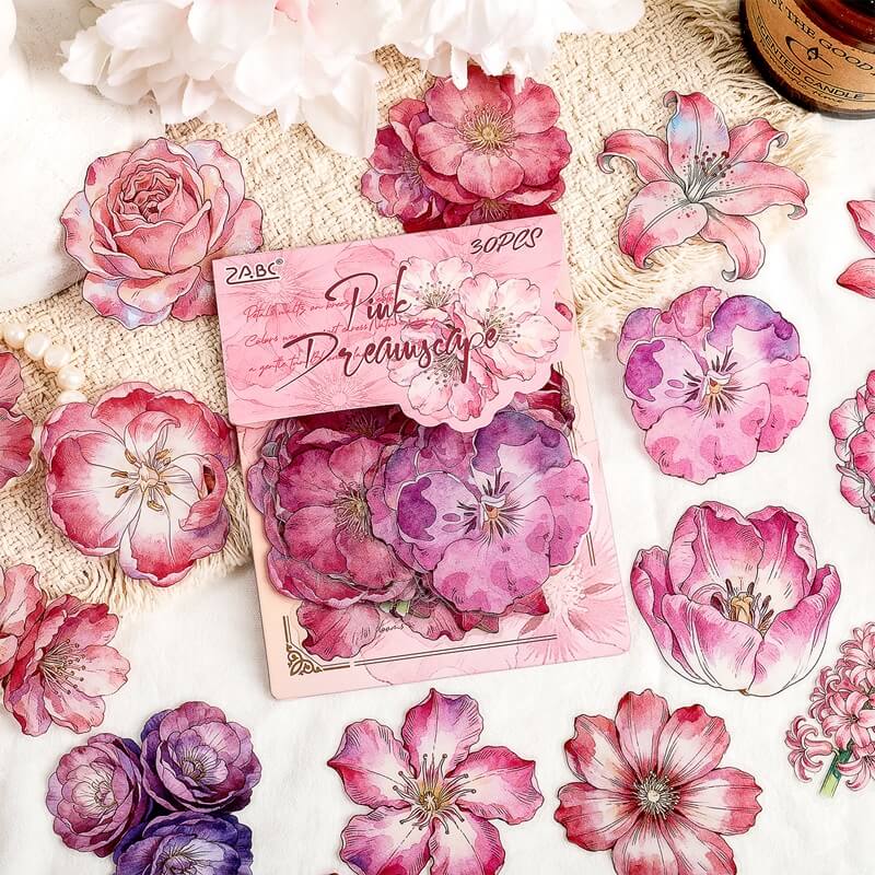 BloomingFlowers-stickers-Scrapbook-2