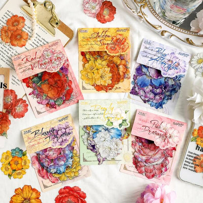 BloomingFlowers-stickers-Scrapbook