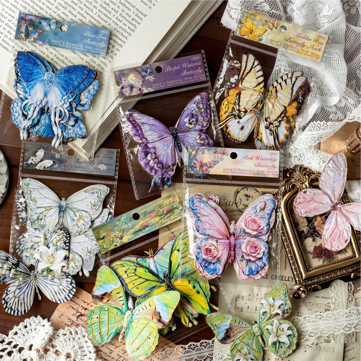 Butterfly-HardCardStickers-Scrapbook