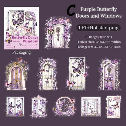 ButterflyDanceWindow-Sticker-Scrapbooking-C