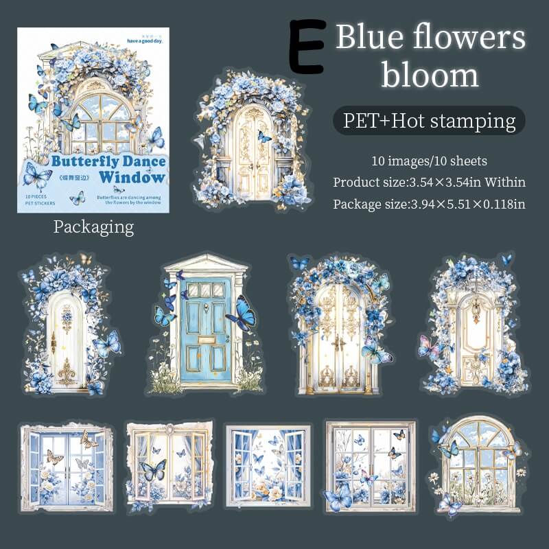 ButterflyDanceWindow-Sticker-Scrapbooking-E